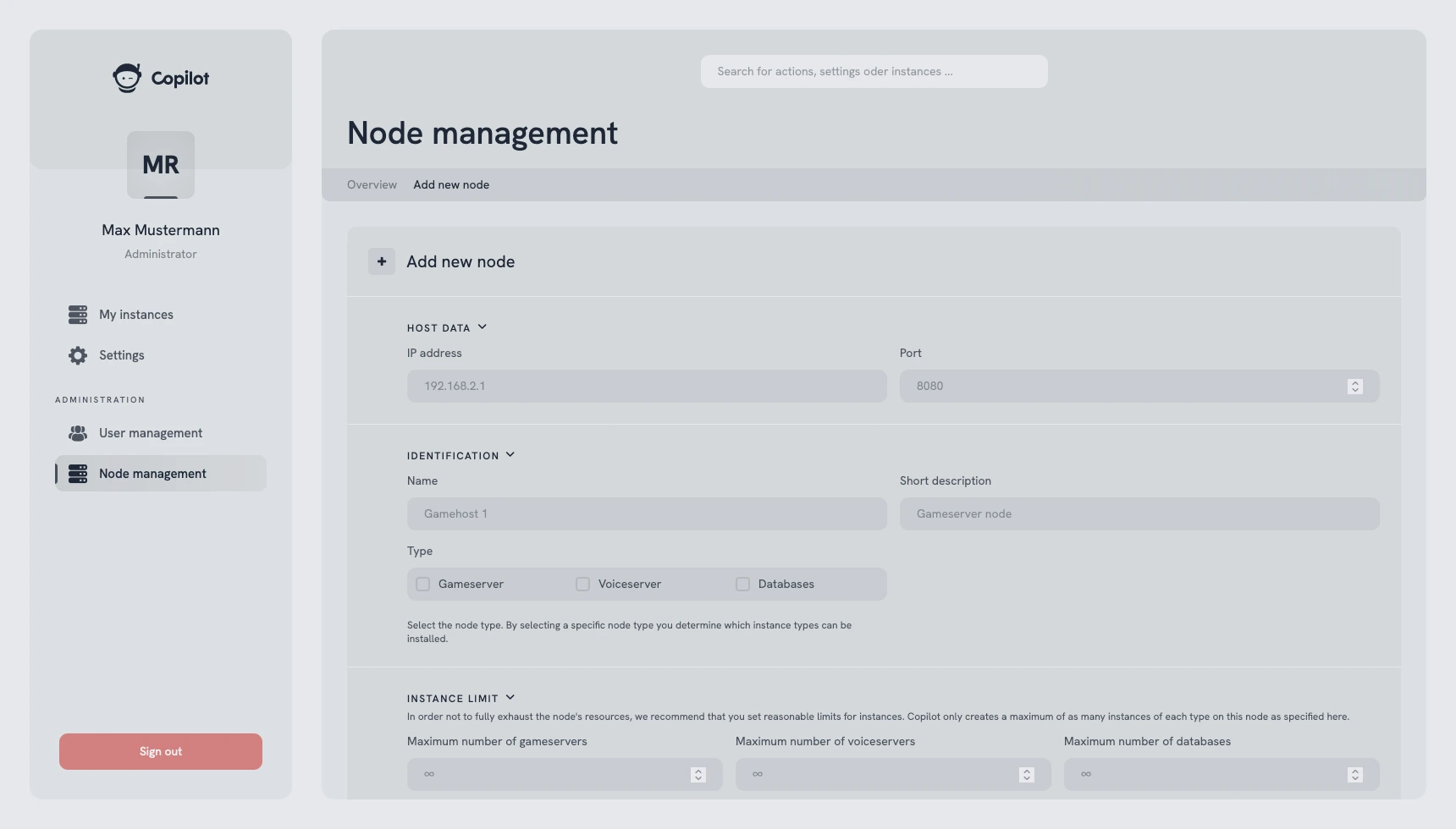 Node Details